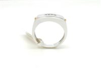 Anello Lorenza Gioielli Uomo in Oro bianco Zirconia 164504-25 - 164504-25